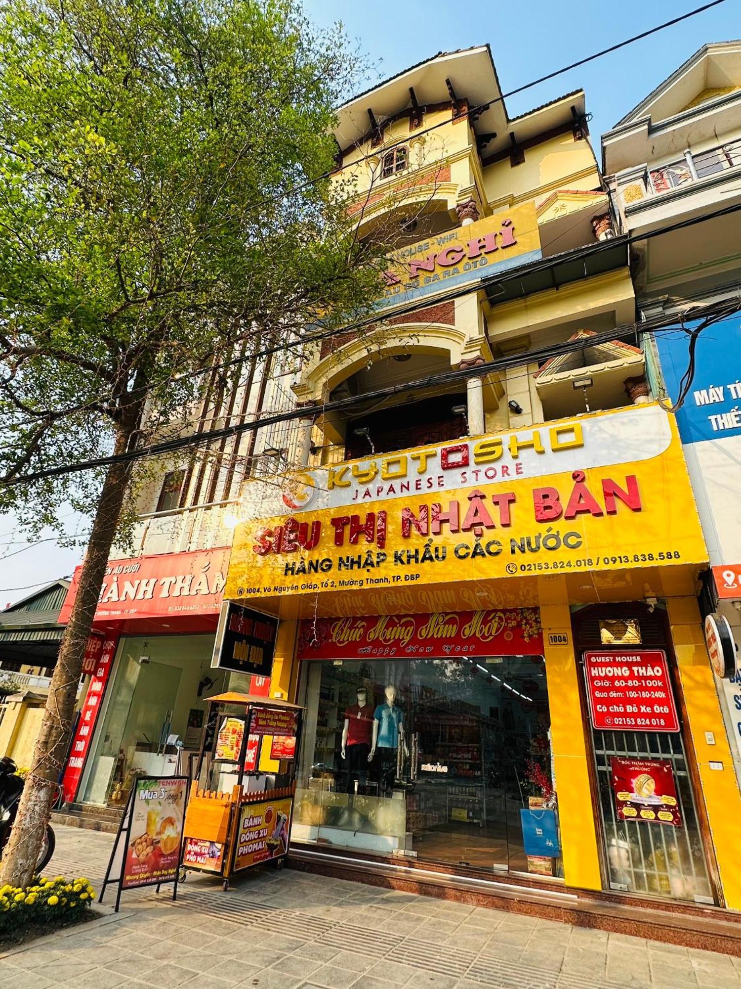 Huong Thao Hostel & Tours Dien Bien Phu Exterior photo